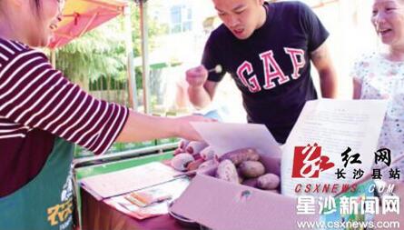 长沙县举行“青春创客汇”农村青年公益创业集市活动