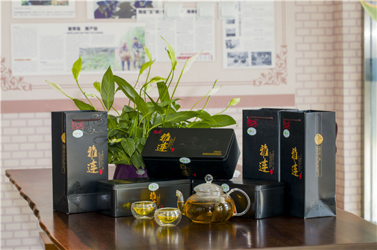 洪雅县“雅连”品牌创业展示获好评