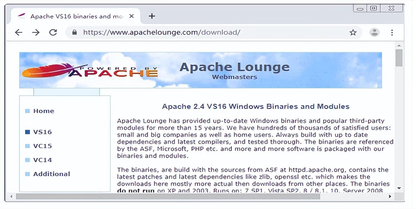 Apache软件安装与配置【图文教程】