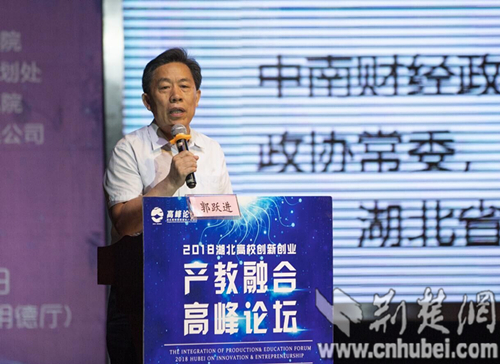 2018湖北高校创新创业产教融合高峰论坛在汉召开