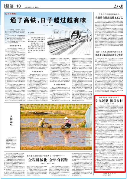 海南澄迈吸引返乡创业人才引凤还巢振兴乡村