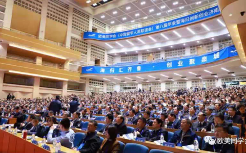 欧美同学会第八届年会暨海归创新创业济南峰会开幕