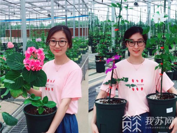 “90后”花房姑娘返乡创业种出“致富花”