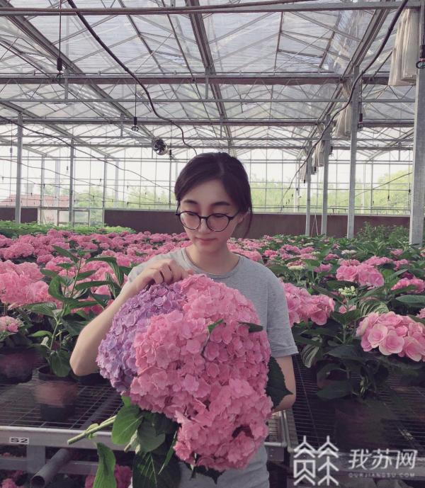 “90后”花房姑娘返乡创业种出“致富花”