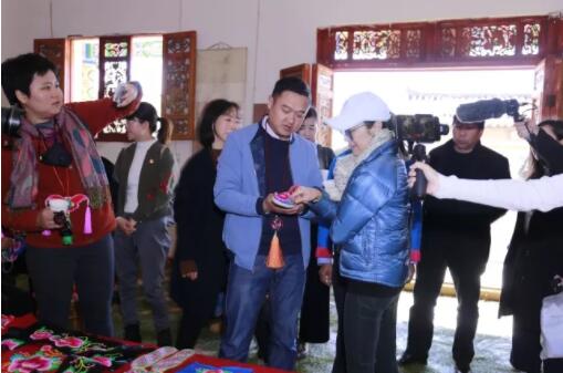 联合国开发计划署全球亲善大使杨紫琼赴牟定县探访青年创业公益项目
