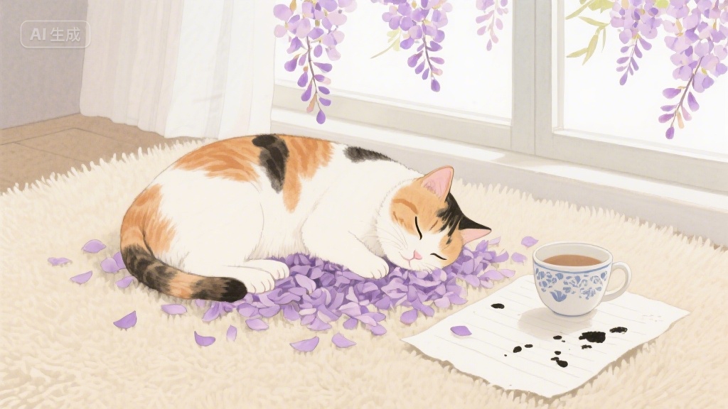 毛茸掌心里的光阴絮语