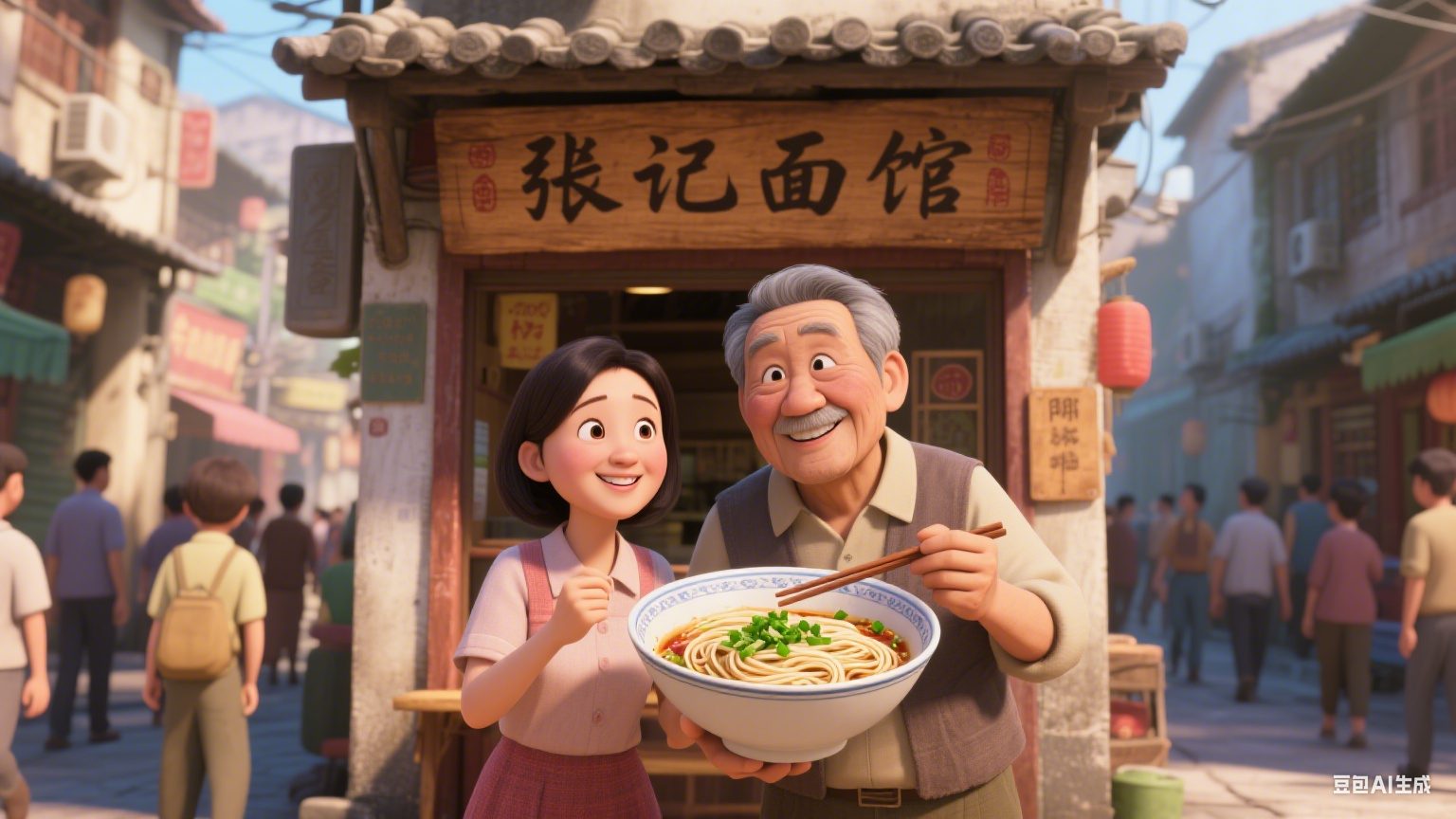 巷尾面馆里的时光滋味