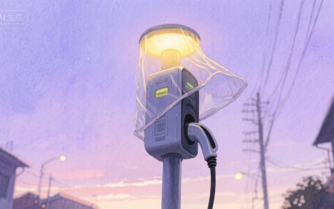 电流织就的暖光：充电桩里的城市温柔诗