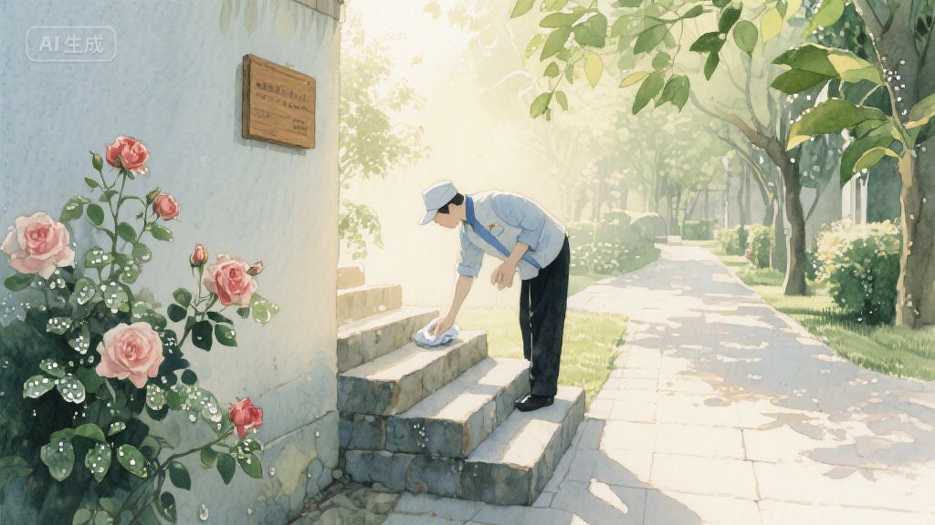 晨光里的守望者：物业与家园的温柔絮语