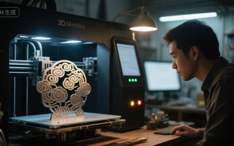 墨色与光痕：3D 打印编织的造物新章