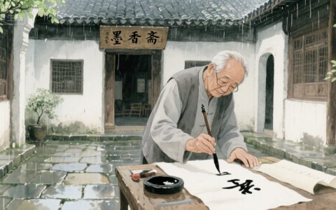 巷尾的墨香与掌心的温度