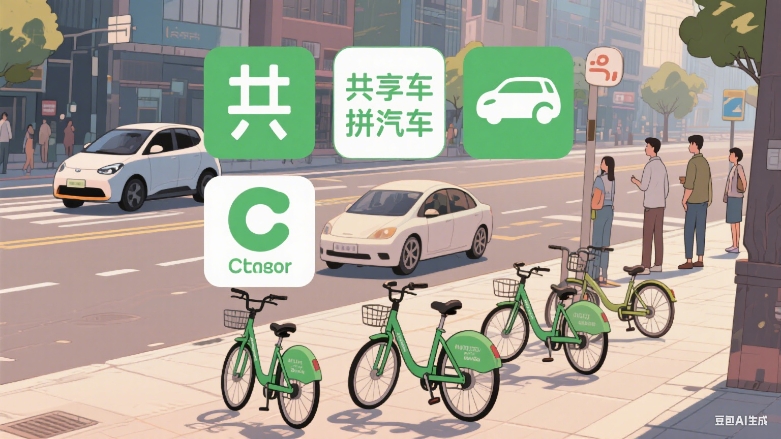 解锁城市出行新方式：共享出行的现状与未来探索