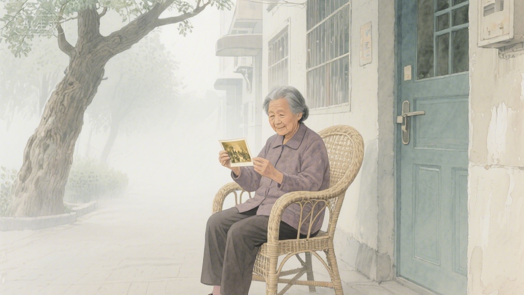 岁月温软处，总有人为你留一盏灯