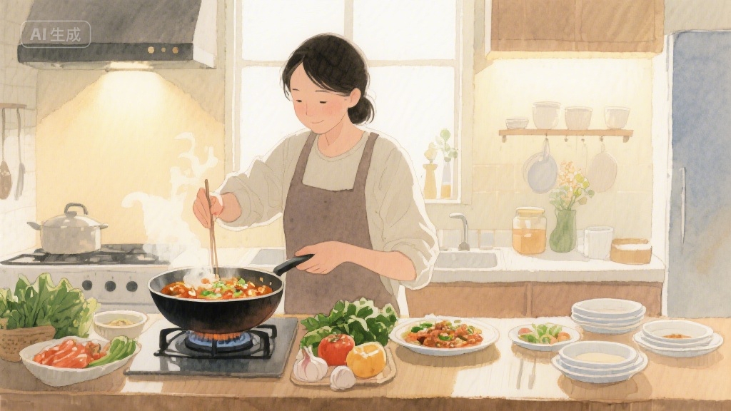 方寸厨房间，滋味藏心间