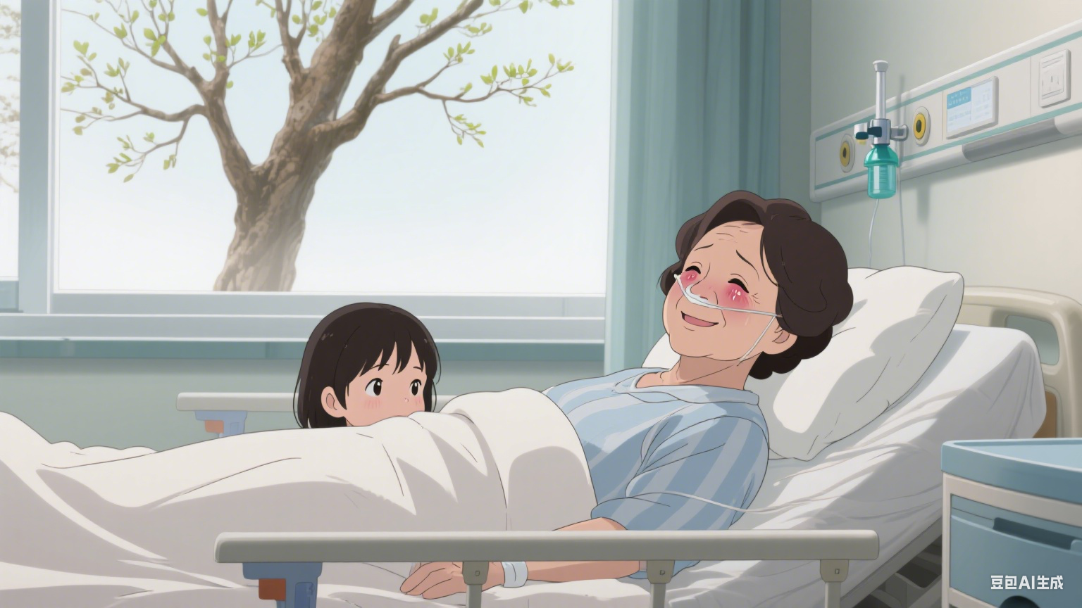白色病房里的生命微光