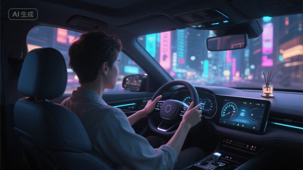 光影织就的移动诗行：智能座舱里的温柔宇宙