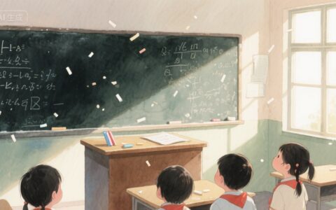粉笔灰里长出的春天