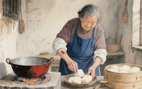 灶台上的时光刻度