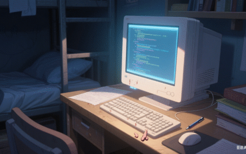书桌旁的时光机：我的老电脑与那些未褪色的故事