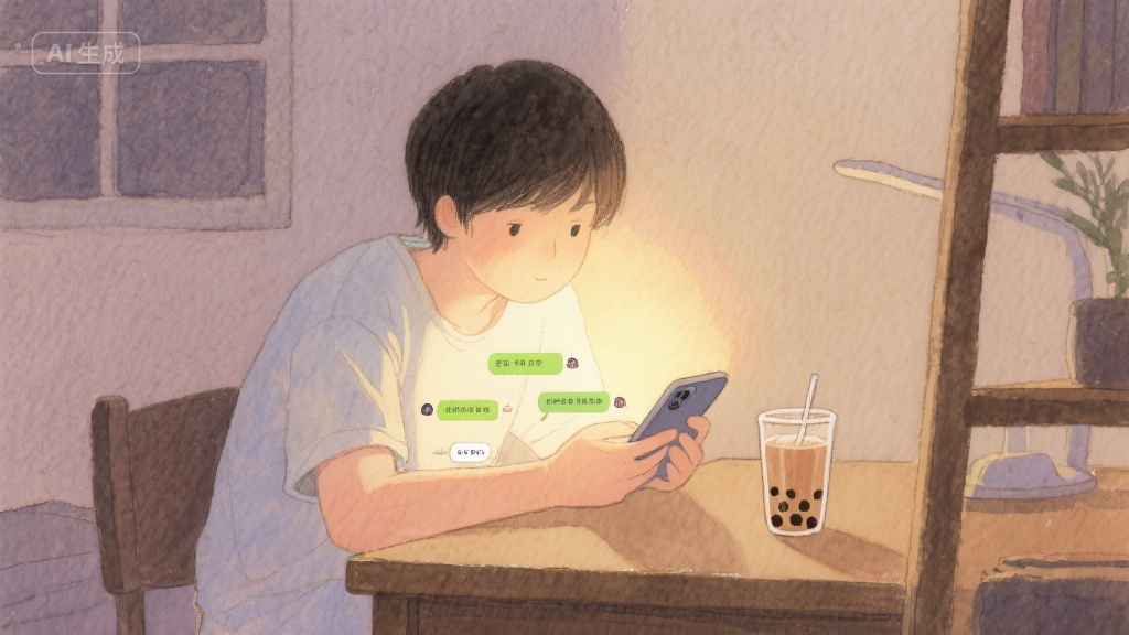 那些藏在聊天记录里的温暖，才是社交最本真的模样
