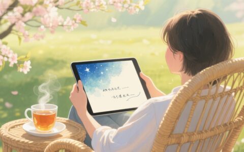 墨色屏间藏星河：平板里的温柔时光