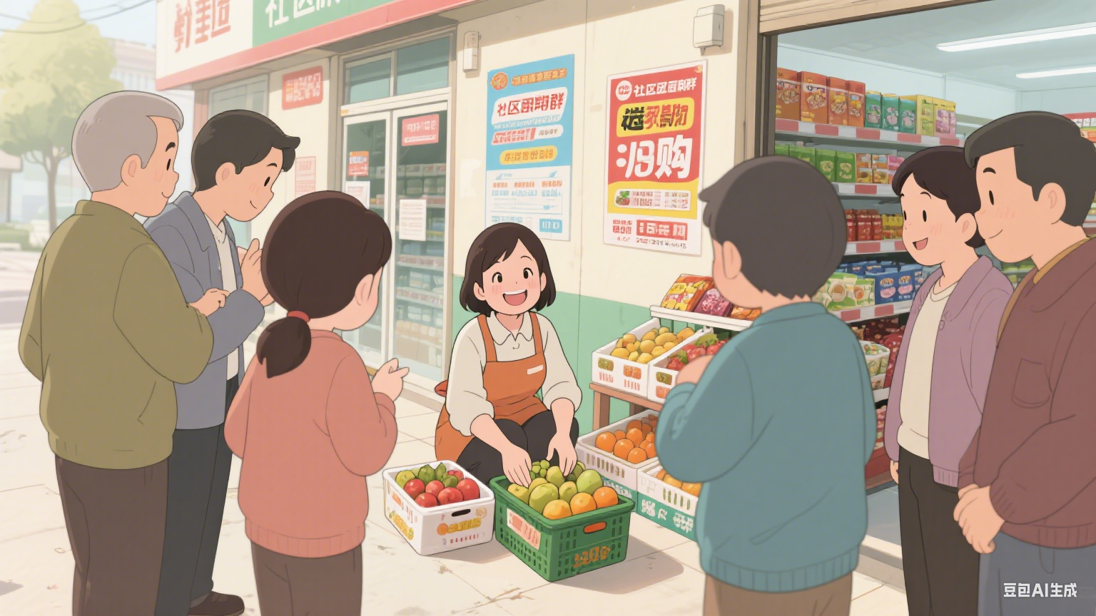 邻里间的小推车：藏在社区团购里的温暖日常