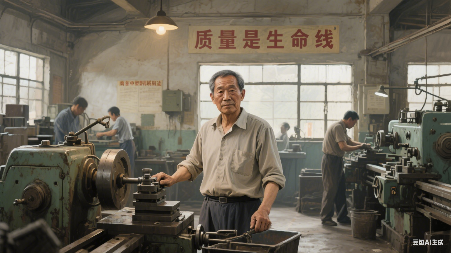 从轰鸣车间到智能云端：制造世界的温柔蜕变