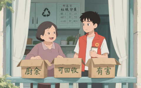 垃圾桶旁的改变：张阿姨的垃圾分类日记