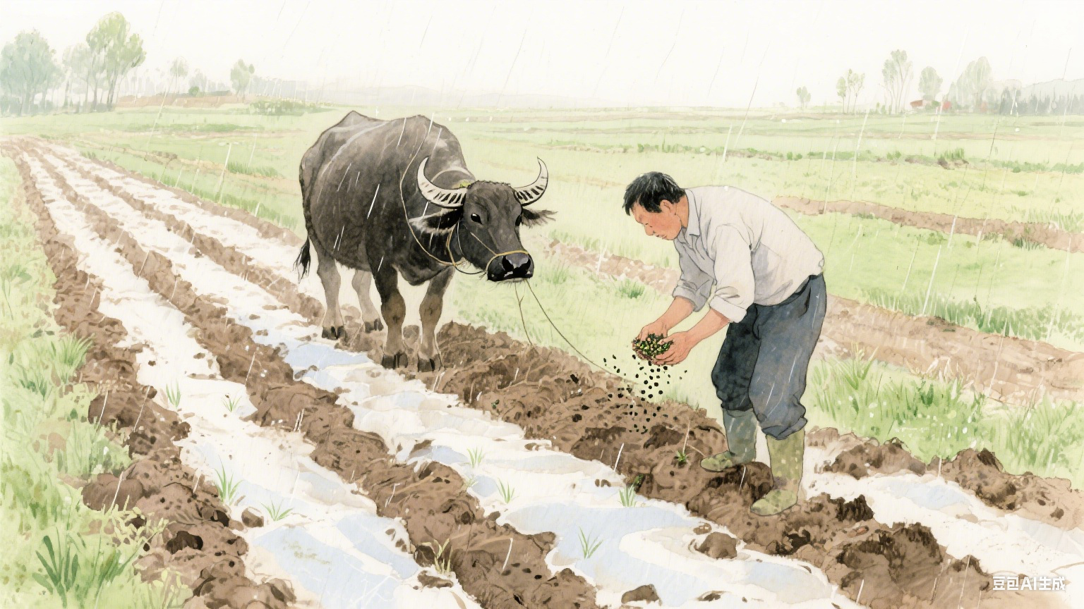 田埂上的四季歌
