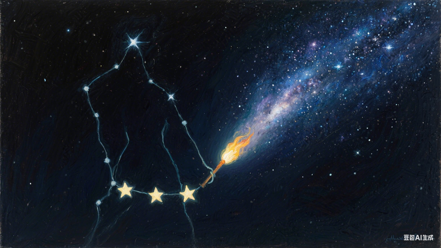星子落进眼眸时