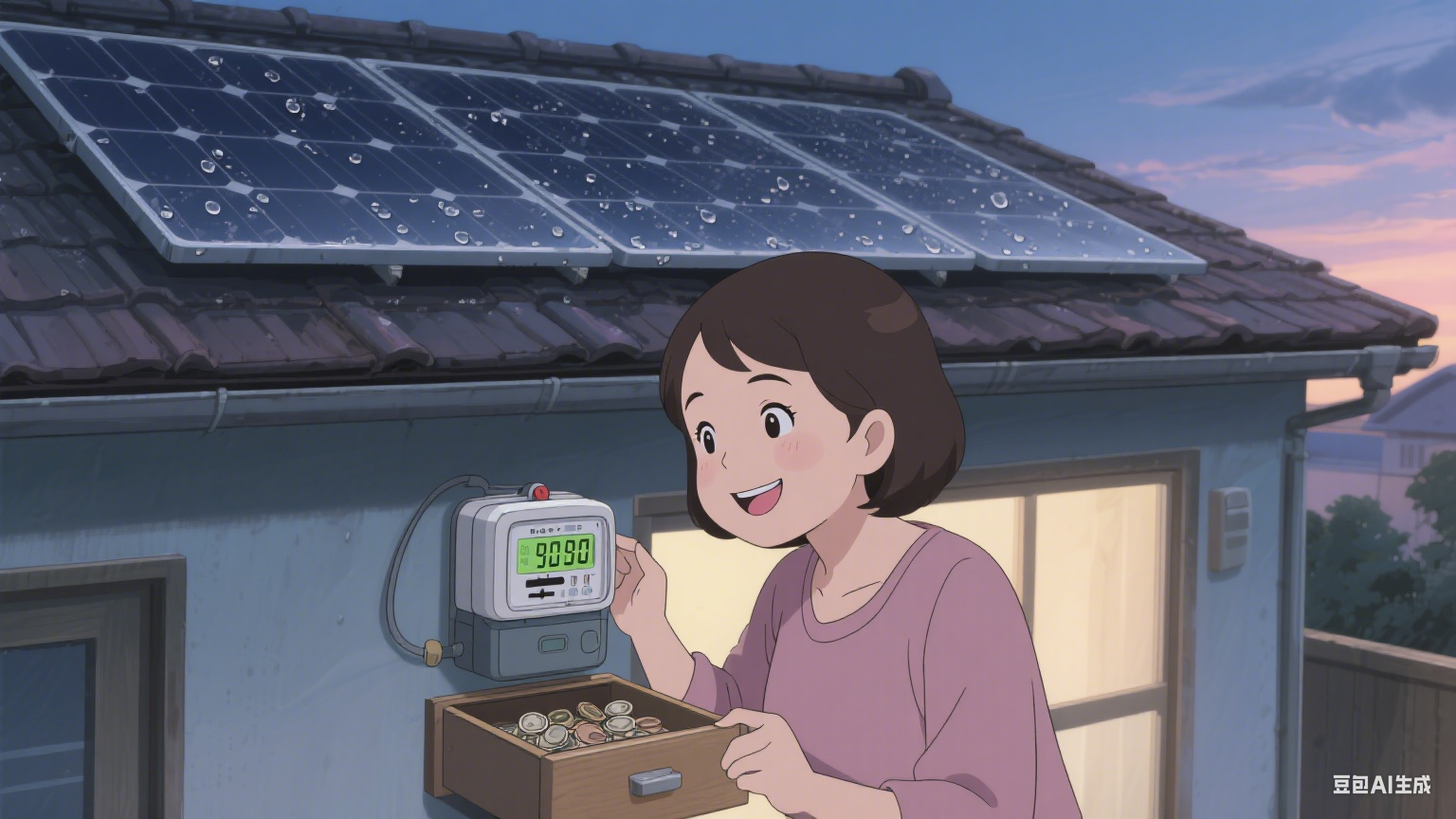 屋顶上的阳光存折