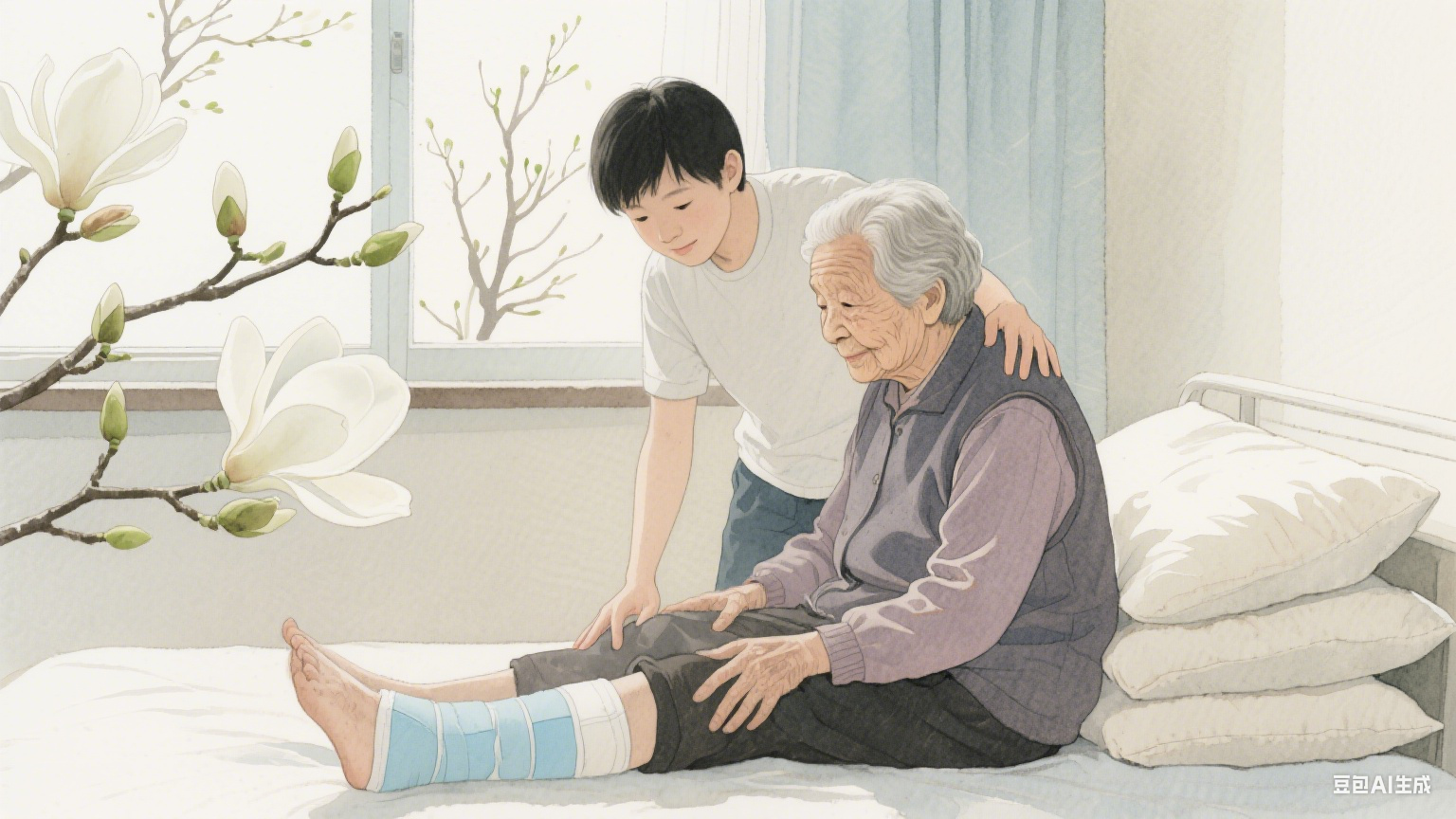 暖阳拂过康复床：那些关于衰老与新生的絮语