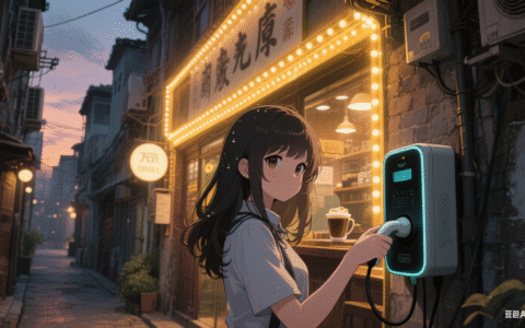 电流里的城市星光：充电桩与生活的温柔共振