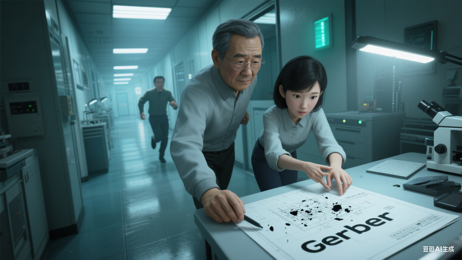 深夜实验室的蓝色光斑：一块 PCBa 样板的诞生记