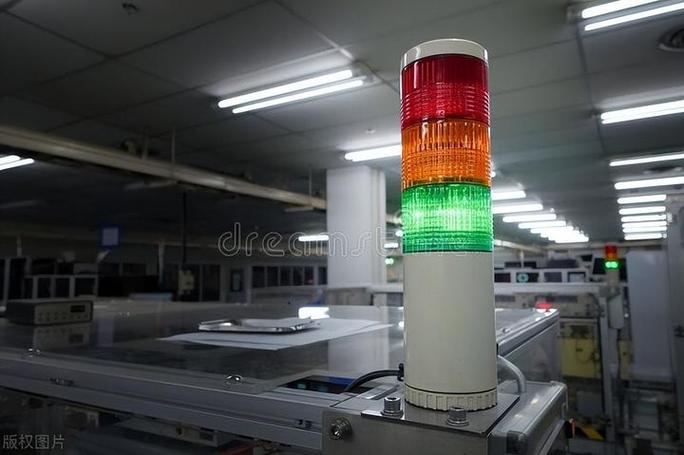 丰田工厂安灯拉绳装置近景