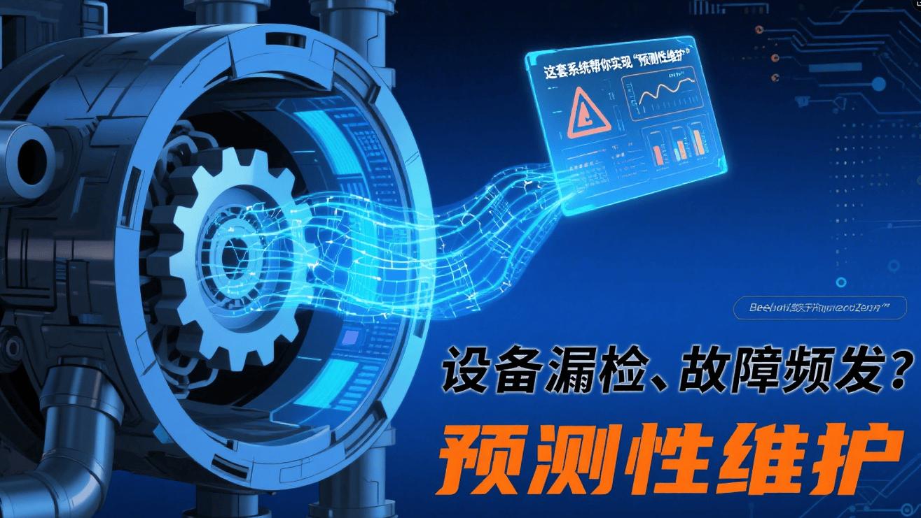 工业旋转机械数字孪生预测性维护界面