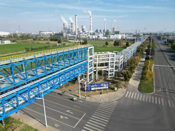 中国化工园区工业共生管网实景
