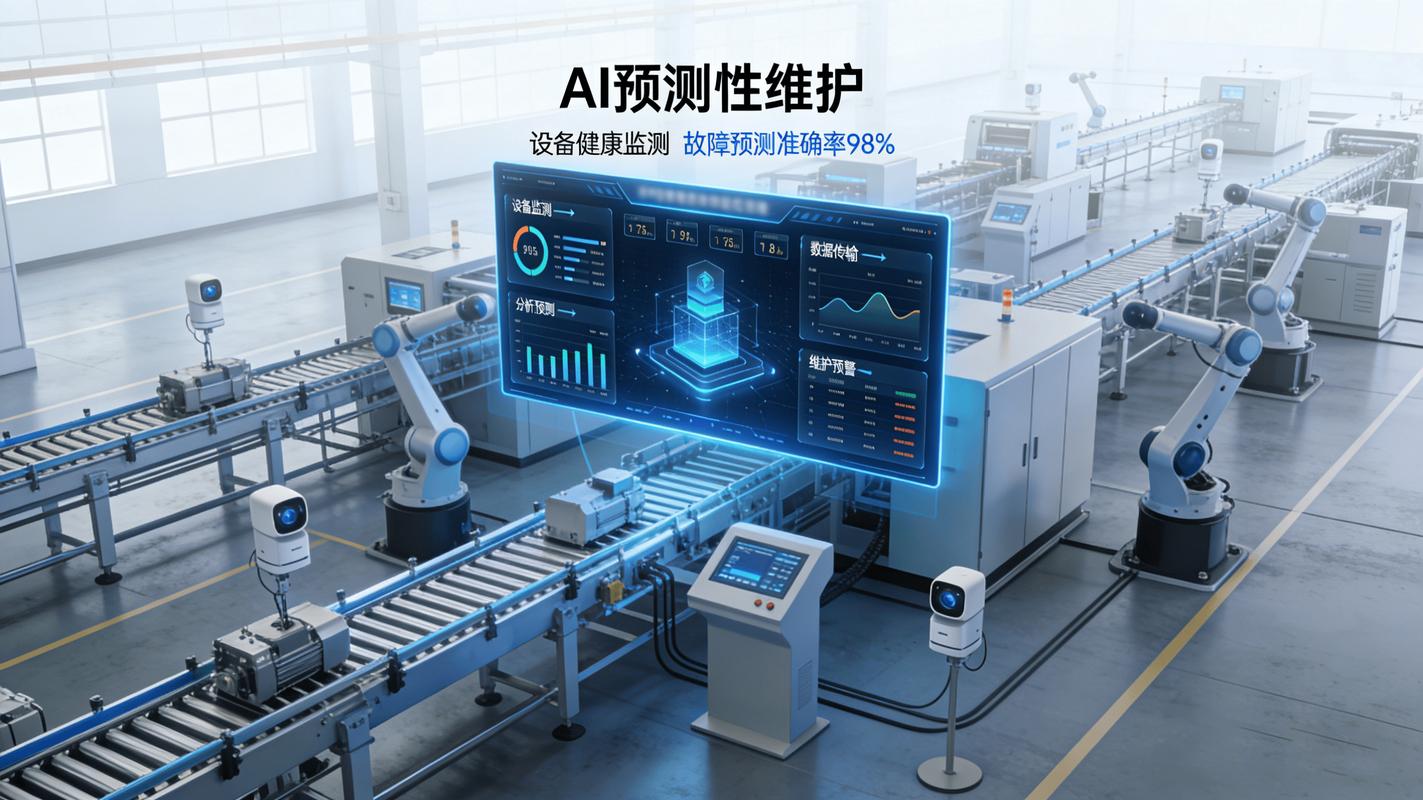 工业自动化产线预测性维护传感器布局实景