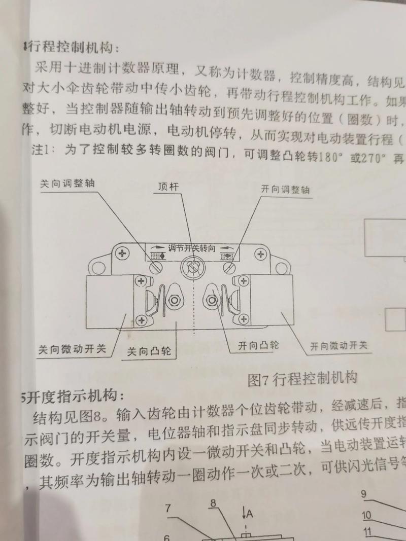 电动执行机构现场安装调试过程,包括支架和接线
