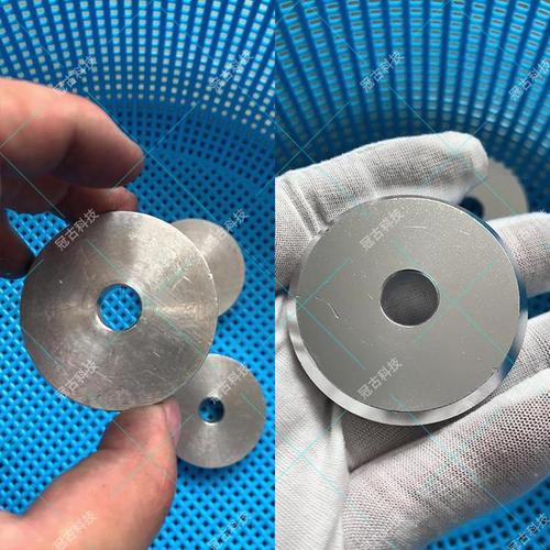 金属冲压件毛刺检测打光对比实拍图