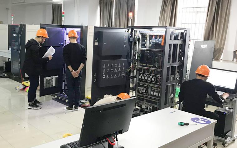 工业自动化多品牌CC-Link网络调试现场照片
