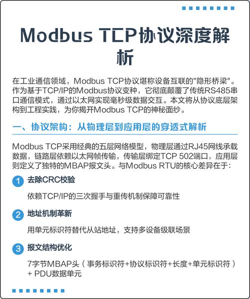Modbus TCP:旧酒装进了新瓶子