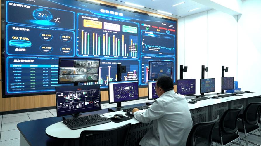 现代CIM系统控制中心大屏实时数据