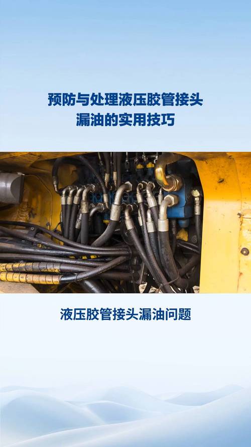 液压油管接头渗油微缺陷示例