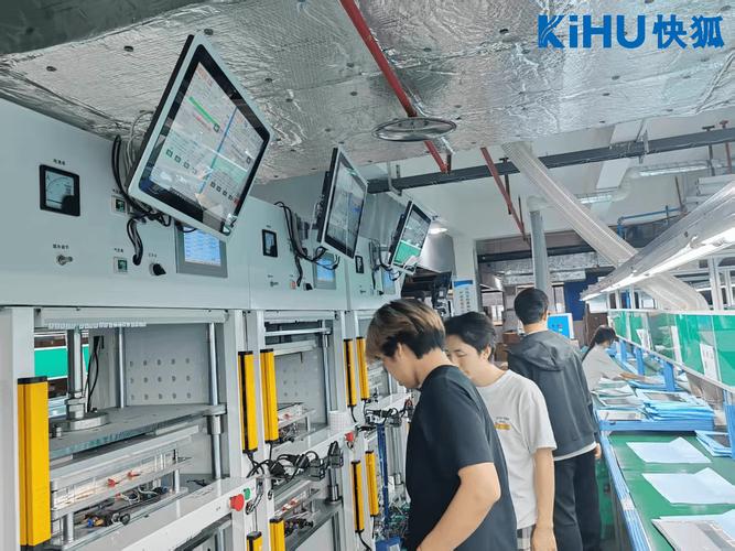 工厂车间边缘工控机部署实景图