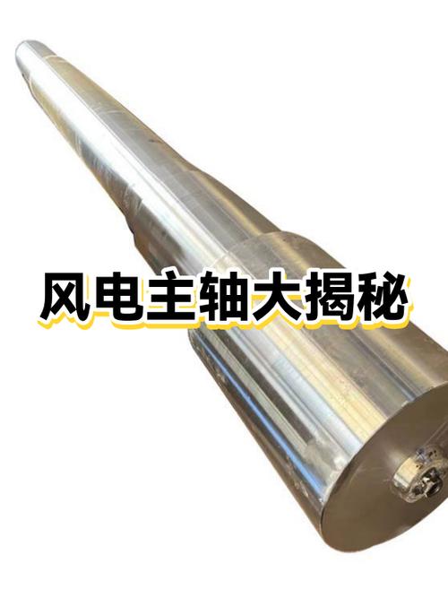 风机主轴CAE边界条件加载与网格划分示意