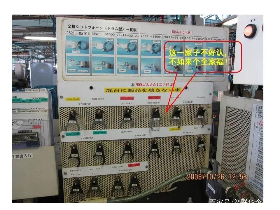 工业装配手工操作防错标识