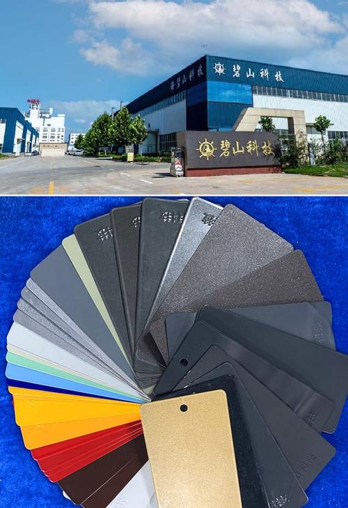 静电粉末喷涂金属工件表面流平效果对比