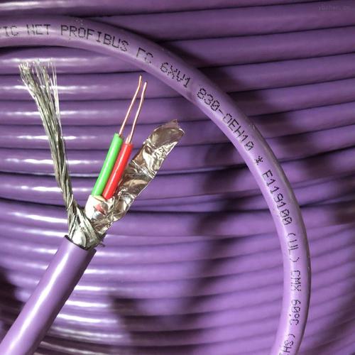 老旧Profibus DP紫色电缆连接现场设备