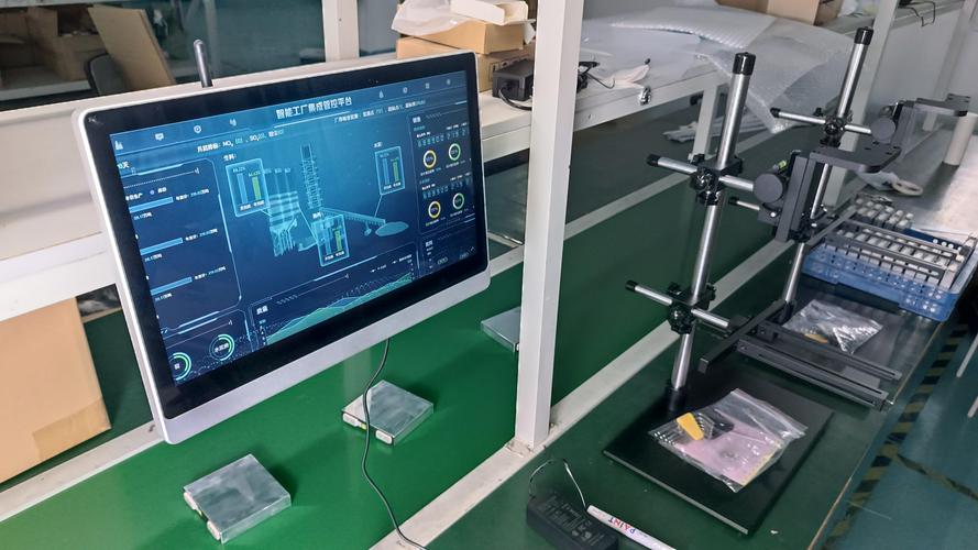 机械制造车间ERP操作终端实拍